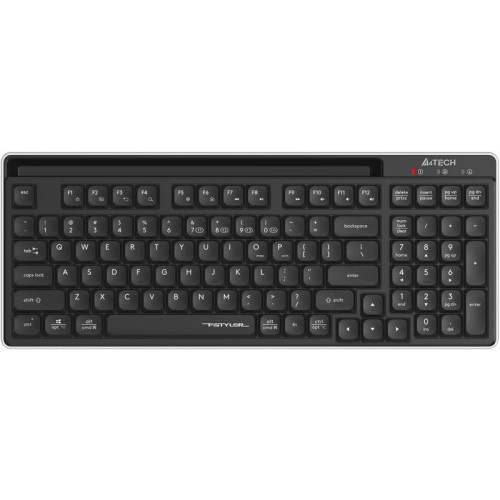 Клавиатура A4Tech Fstyler FBX70C черный USB беспроводная BT/Radio slim Multimedia (FBX70C)