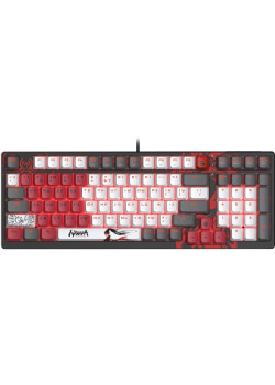 Клавиатура A4Tech Bloody S98 Naraka BLMS Plus механическая черный/красный USB for gamer LED (S98 NARAKA BLMS RED PLUS)