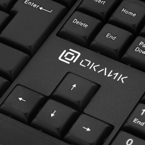 Клавиатура Oklick 145M черный USB (1659983)