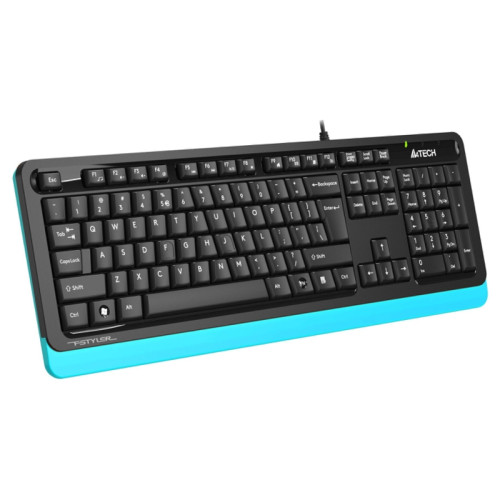 Клавиатура A4Tech Fstyler FKS10 черный/синий USB (FKS10 BLUE) Клавиатура A4Tech Fstyler FKS10 черный/синий USB (FKS10 BLUE)