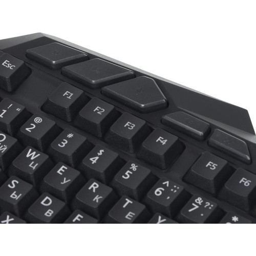 Клавиатура Oklick 700G Dynasty черный USB Multimedia for gamer LED