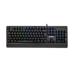 Механическая игровая клавиатура SVEN KB-G9700 (104 кл,+12Fn,RED switch, RGB, мет, корпус)