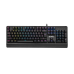 Механическая игровая клавиатура SVEN KB-G9700 (104 кл,+12Fn,RED switch, RGB, мет, корпус)