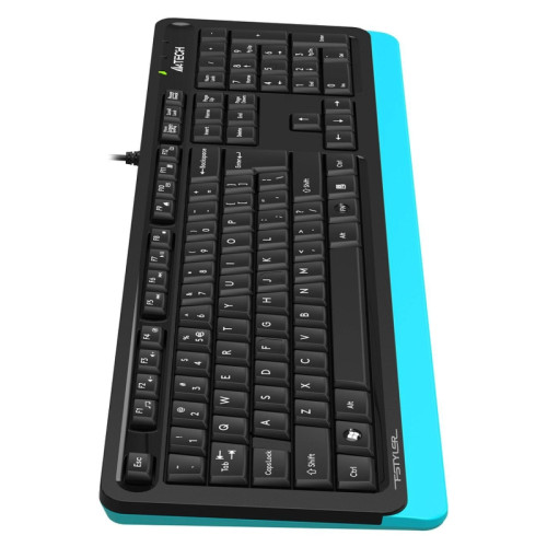 Клавиатура A4Tech Fstyler FKS10 черный/синий USB (FKS10 BLUE) Клавиатура A4Tech Fstyler FKS10 черный/синий USB (FKS10 BLUE)