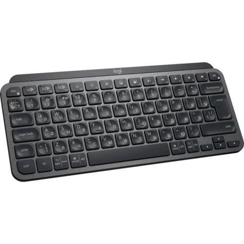 Клавиатура Logitech MX Keys Mini темно-серый/черный USB беспроводная BT/Radio LED (920-010501)