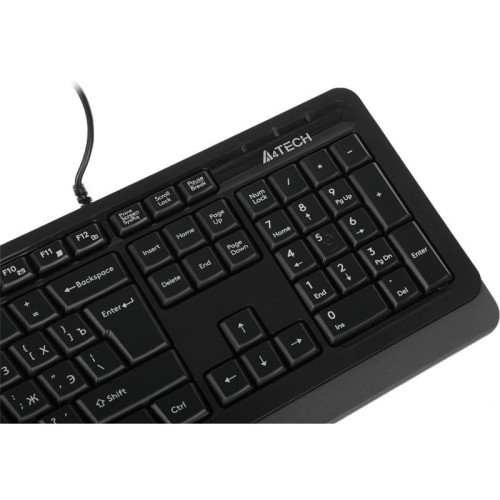 Клавиатура A4Tech Fstyler FKS10 черный/серый USB (FKS10 GREY)