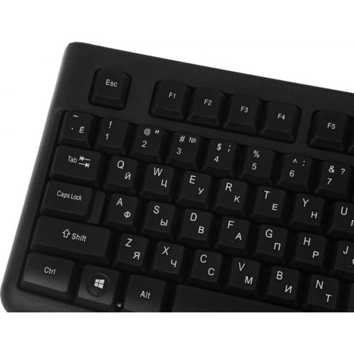 Клавиатура Oklick K135 черный USB (1914788)