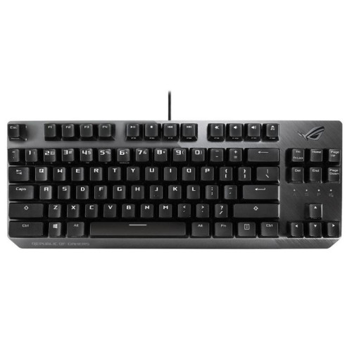 Клавиатура ASUS X801 STRIX SCOPE NX TKL D ROG NX Red 80% ABS USB (90MP00N6-BKRA00)