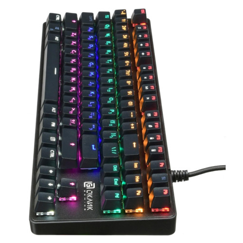 Клавиатура Oklick 969G SHOTGUN механическая черный USB Multimedia for gamer LED