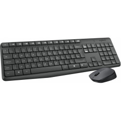 Клавиатура+мышь LOGITECH MK235 RUS BLACK 920-007949