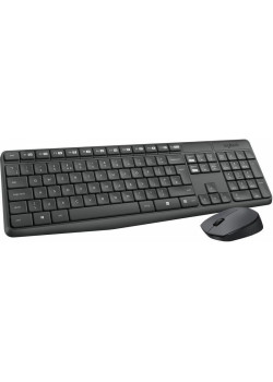 Клавиатура+мышь LOGITECH MK235 RUS BLACK 920-007949