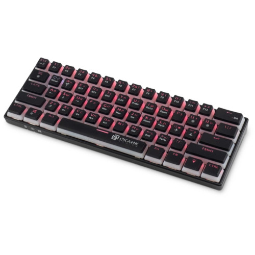 Клавиатура Oklick K763W механическая черный USB беспроводная BT/Radio Multimedia for gamer LED (1920548)