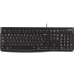 Клавиатура/ Keyboard Logitech K120 (USB, waterproof, low profile)
