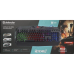 Defender Проводная игровая клавиатура Werewolf GK-120DL RU,RGB подсветка,19 Anti-Ghost