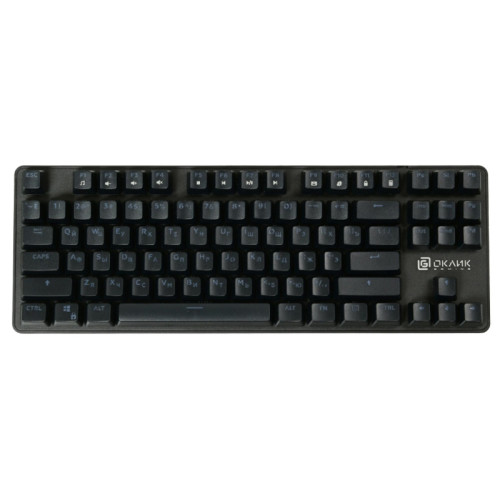 Клавиатура Oklick 969G SHOTGUN механическая черный USB Multimedia for gamer LED