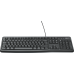 Клавиатура/ Keyboard Logitech K120 (USB, waterproof, low profile) OEM