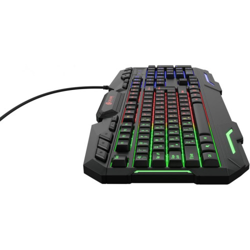 Клавиатура Oklick 700G Dynasty черный USB Multimedia for gamer LED