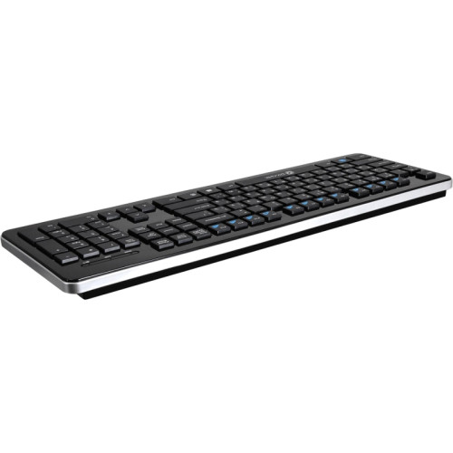 Клавиатура Oklick 870S черный USB беспроводная slim Multimedia