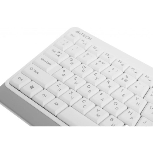 Клавиатура A4Tech Fstyler FKS11 белый/серый USB (FKS11 WHITE) Клавиатура A4Tech Fstyler FKS11 белый/серый USB (FKS11 WHITE)