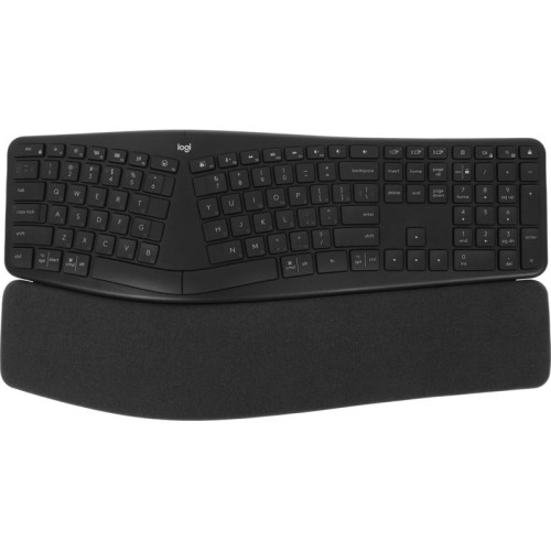 Клавиатура Logitech K860 черный USB беспроводная BT Multimedia Ergo (подставка для запястий) (920-010359)