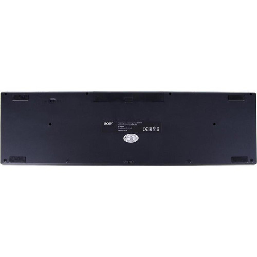 Клавиатура Acer OKR010 черный USB беспроводная slim Multimedia (ZL.KBDEE.003)