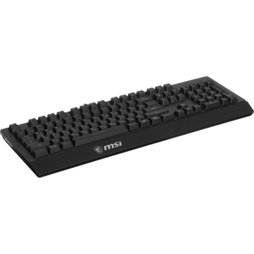 Клавиатура MSI VIGOR GK20 RU черный USB Multimedia for gamer LED (подставка для запястий)