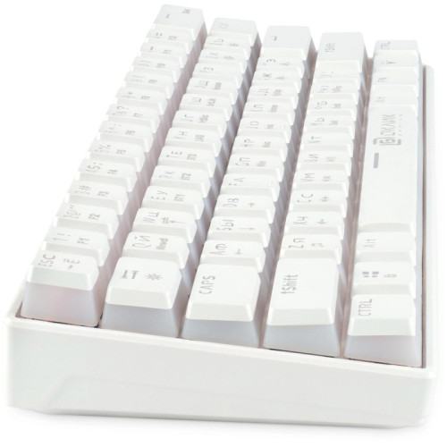Клавиатура Oklick K763W механическая белый USB беспроводная BT/Radio Multimedia for gamer LED (1920562)