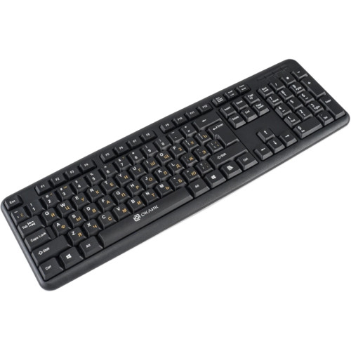 Клавиатура Oklick 130M черный USB (337077)