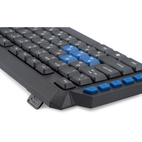 Клавиатура Oklick 750G FROST WAR черный/черный USB Multimedia for gamer (337452)