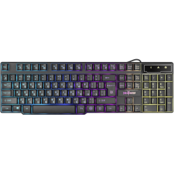 Defender Проводная игровая клавиатура Mayhem GK-360DL RU,RGB подсветка,19 Anti-Ghost