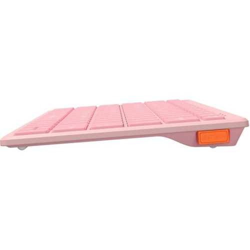 Клавиатура A4Tech Fstyler FBX51C розовый USB беспроводная BT/Radio slim Multimedia (FBX51C PINK)