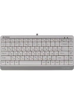 Клавиатура A4Tech Fstyler FK11 белый USB slim