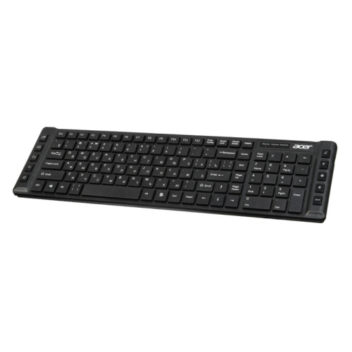 Клавиатура Acer OKW010 черный USB slim Multimedia (ZL.KBDEE.002) Клавиатура Acer OKW010 черный USB slim Multimedia (ZL.KBDEE.002)