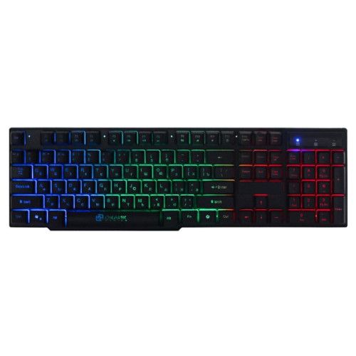 Клавиатура Oklick 780G SLAYER черный USB for gamer LED