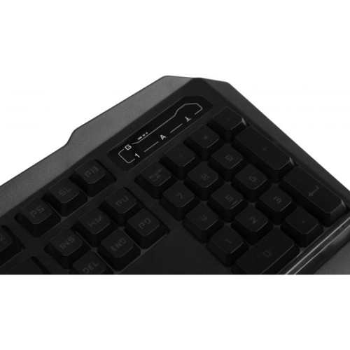 Клавиатура A4Tech Bloody B310N черный USB Multimedia for gamer LED (подставка для запястий) (B310N)