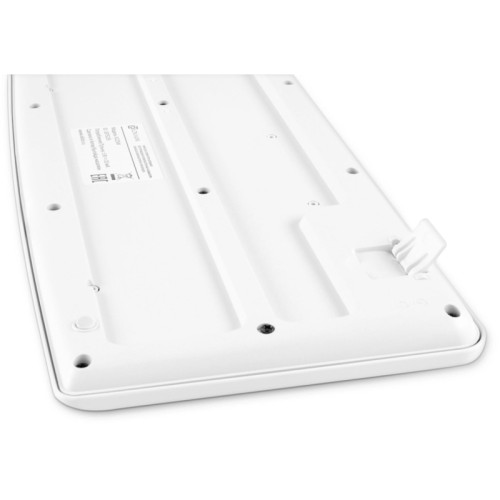 Клавиатура Oklick K225W белый USB беспроводная Multimedia (1875235)