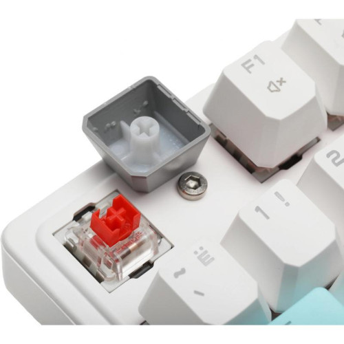 Клавиатура A4Tech Bloody S510R механическая белый USB for gamer LED (S510R USB ICY WHITE/BLMS RED)