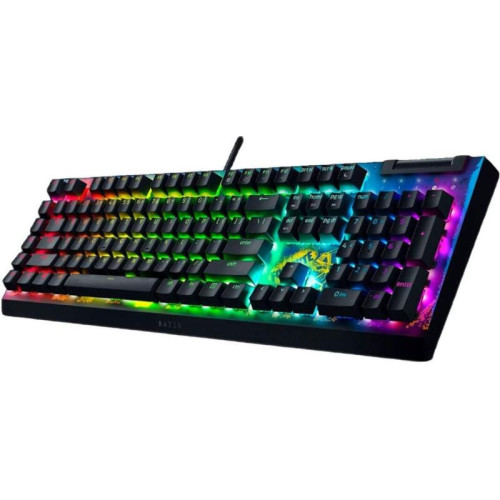 Игровая клавиатура Razer BlackWidow V4 X (Yellow Switch) - Fortnite Ed. - US Layout/ Razer BlackWidow V4 X (Yellow Switch) Gaming keyboard - Fortnite Ed. Игровая клавиатура Razer BlackWidow V4 X (Yellow Switch) - Fortnite Ed. - US Layout/ Razer BlackWidow V4 X (Yellow Switch) Gaming keyboard - Fortnite Ed.