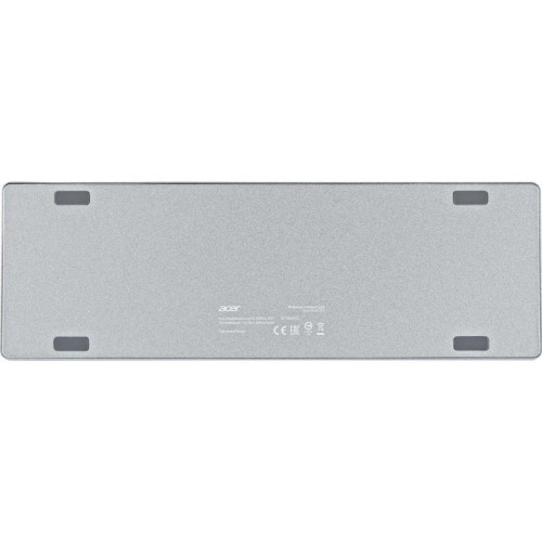 Клавиатура Acer OKW302 механическая серебристый USB Multimedia for gamer для ноутбука LED (ZL.KBDCC.01C)