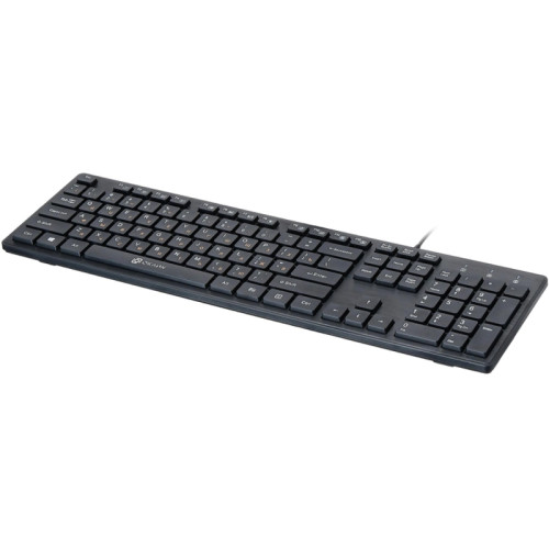 Клавиатура Oklick 520M2U черный/черный USB slim Multimedia