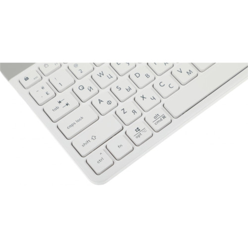 Клавиатура A4Tech Fstyler FK25 белый/серый USB slim