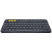 Клавиатура/ Logitech Keyboard K380 Dark Grey Wireless Bluetooth RTL, Multi-Device