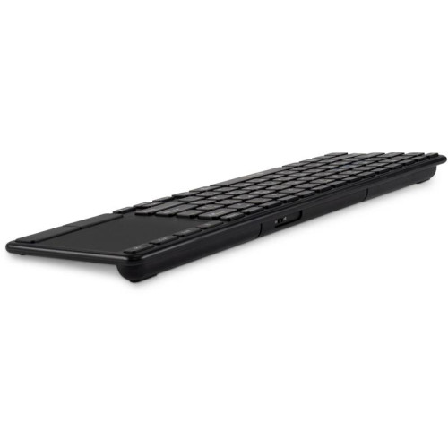 Клавиатура Oklick K614W черный USB беспроводная slim Multimedia Touch (1979327)