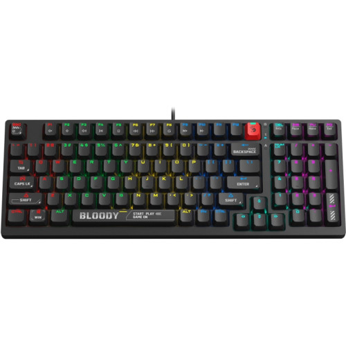 Клавиатура A4Tech Bloody S98 механическая черный USB for gamer LED (S98 BLACK) Клавиатура A4Tech Bloody S98 механическая черный USB for gamer LED (S98 BLACK)
