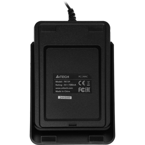 Числовой блок A4Tech Fstyler FK13P черный USB slim для ноутбука (FK13P BLACK)