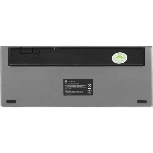 Клавиатура Oklick 840S черный USB беспроводная BT slim (754787) Клавиатура Oklick 840S черный USB беспроводная BT slim (754787)