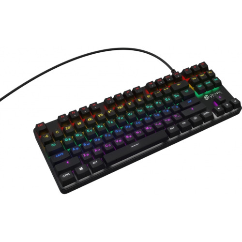Клавиатура Oklick 969G SHOTGUN механическая черный USB Multimedia for gamer LED