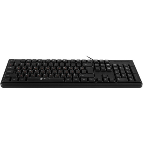 Клавиатура Oklick 100M HW3 черный USB (654570)