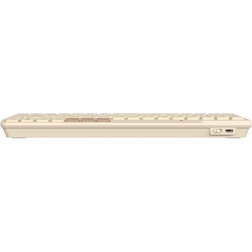 Клавиатура A4Tech Fstyler FBK26C AS бежевый USB беспроводная BT/Radio slim Multimedia (FBK26C AS)