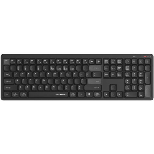 Клавиатура A4Tech Fstyler FBX55C черный USB беспроводная BT/Radio slim Multimedia (FBX55C)
